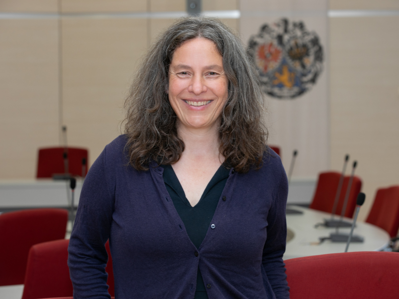 Portrait Sabine Bock. 