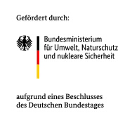 Förderlogo des Bundesministeriums für Umwelt, Naturschutz und Nukleare Sicherheit