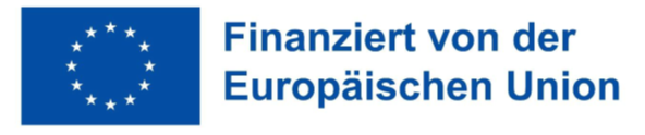 Logo Finanziert von der Europäischen Union