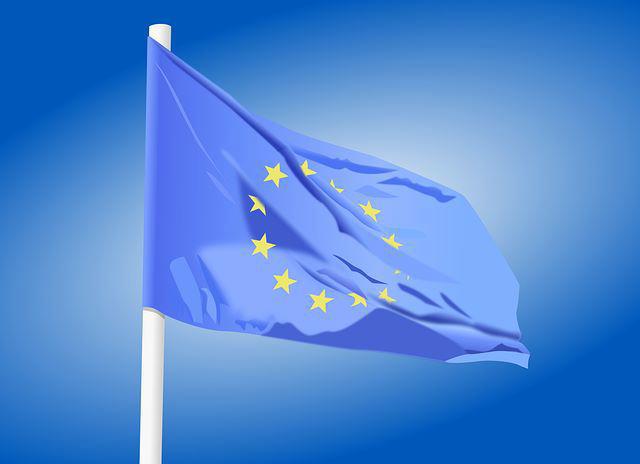 Die EU Flagge 