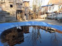 Abenteuerspielplatz Taubenschlag Wasserbecken