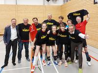 Die Sieger des diesjährigen Volleyballturniers am Tag der Deutschen Einheit war das Team aus Erlangen, die Dollbadscher.