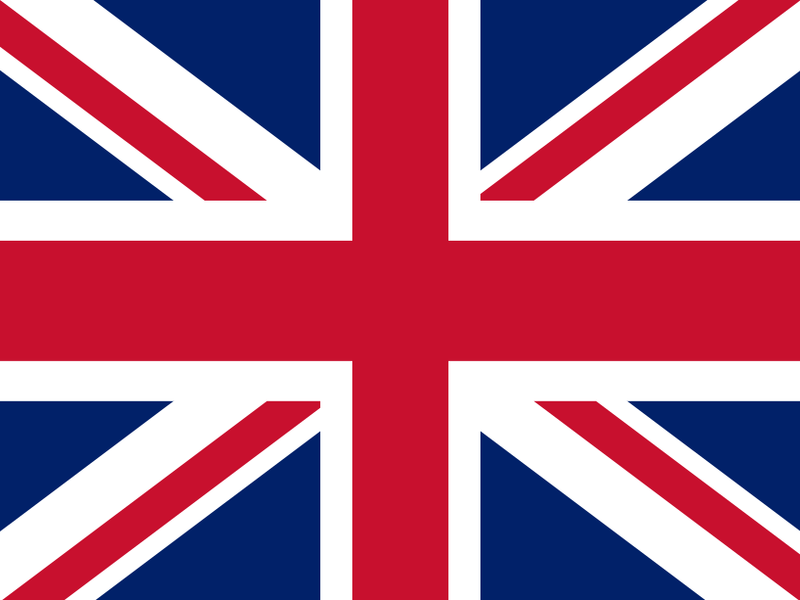 Flagge von Großbritanien.