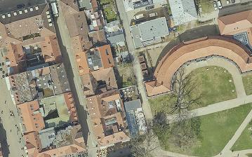 Aerial view Erlangen 2022 Orangery