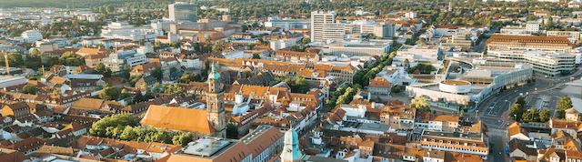 City of Erlangen_Bird's-eye view